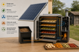 DEL EXCEDENTE AL SNACK: DEMOSTRACI�N DE UN DESHIDRATADOR H�BRIDO SOSTENIBLE